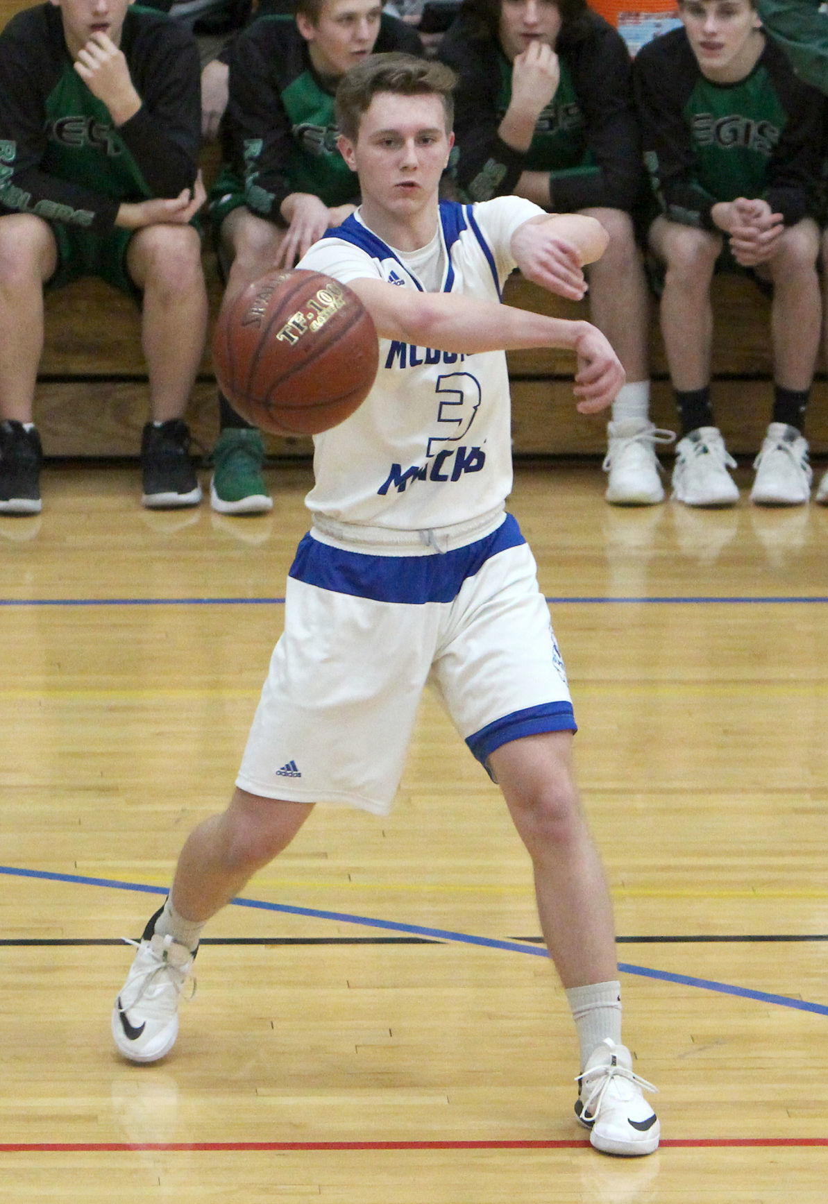 Eau Claire Regis at McDonell boys basketball 2-13-19
